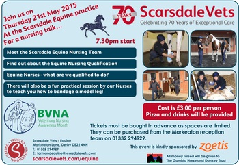 Scarsdale Vets Nursing Talk 21 May